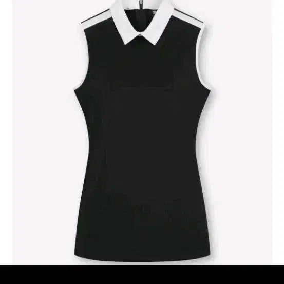 [BUNJANG] PXG Women's Sleeveless T-Shirt - Black/White - Size S - New / PXG 정품 여성 나시 티셔츠 S 새상품