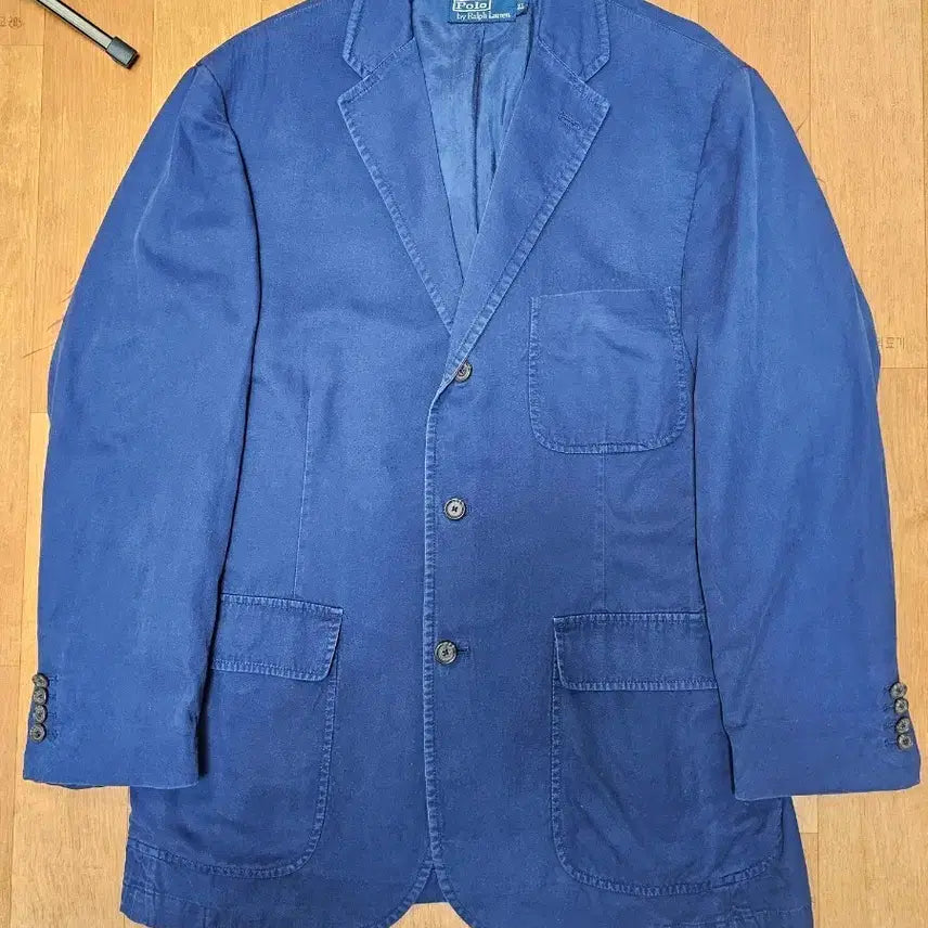 [BUNJANG] Vintage Ralph Lauren Cotton Blazer XL / 빈티지 랄프로렌의 코튼 블레이져XL