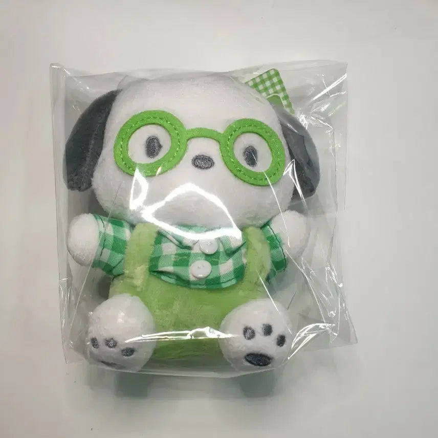[BUNJANG] Pochacco Nerd Plush Keychain / 포차코 너드 인형 키링