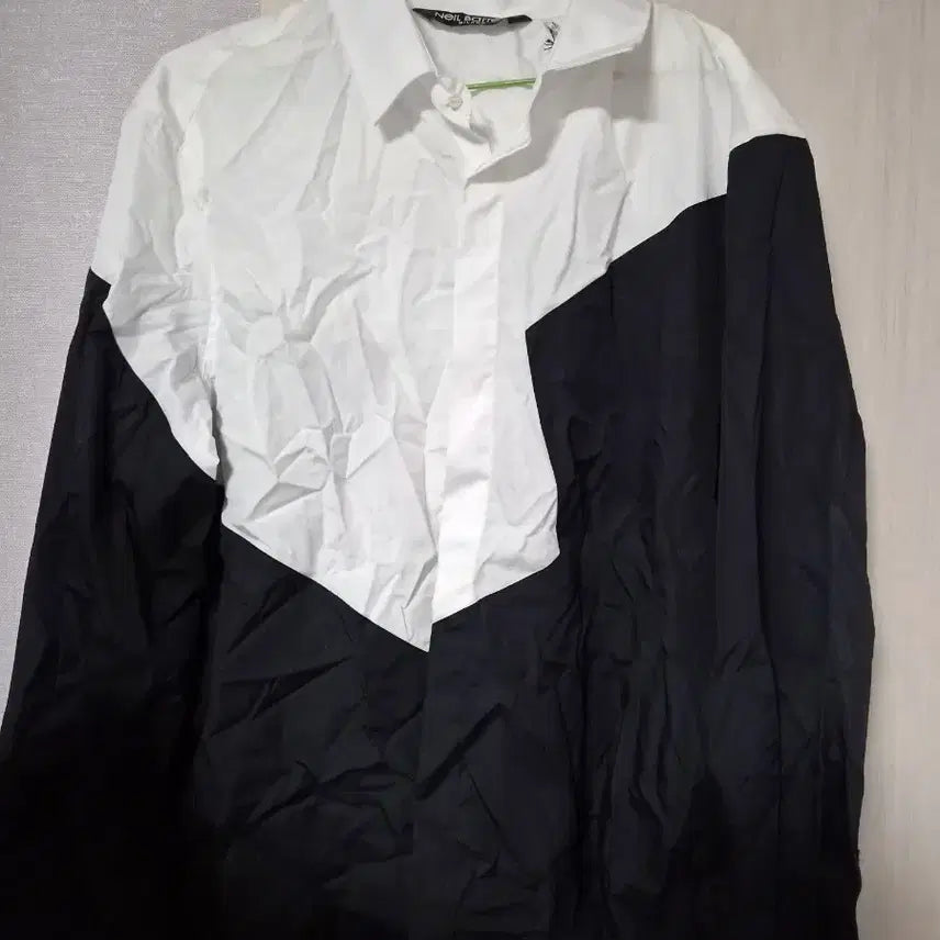 [BUNJANG] Neil Barrett Color Block Shirt / 정가81만원 닐바렛  배색 셔츠(새상품)
