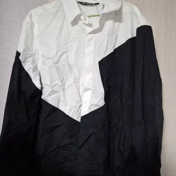 [BUNJANG] Neil Barrett Color Block Shirt / 정가81만원 닐바렛  배색 셔츠(새상품)