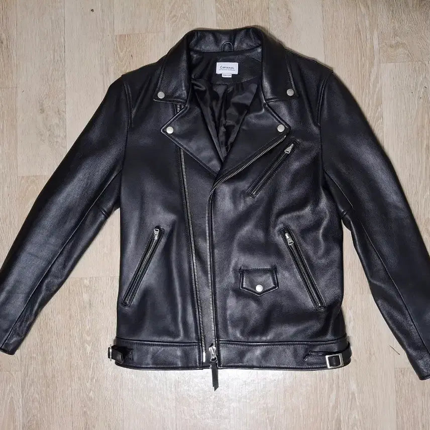 [BUNJANG] Covernat Genuine Leather Rider Jacket Medium / 커버낫 양가죽 라이더 미디움사이즈