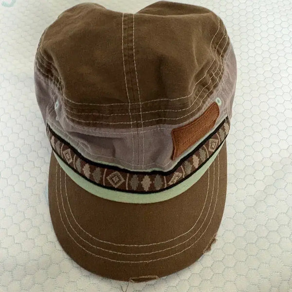 [BUNJANG] Montbell Vintage Patchwork Cap Hat / 몽벨 빈티지 패치 워크캡 모자