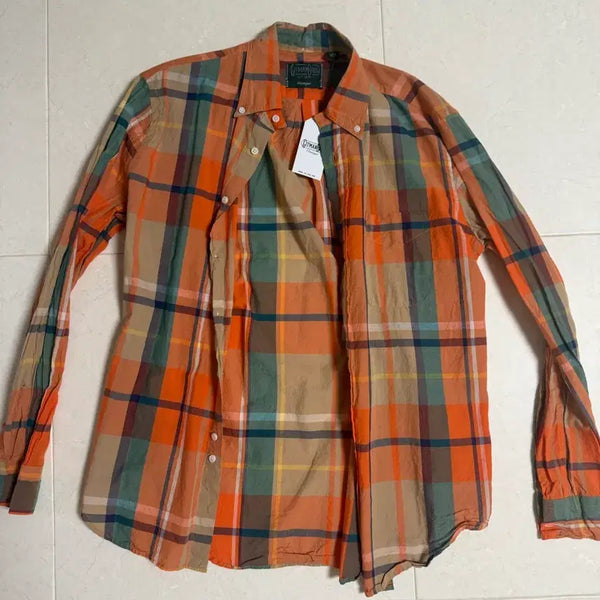 [BUNJANG] J.Press Madras Check Shirt (Size M) / 제이프레스(j.press) 마드라스 셔츠 M 새상품