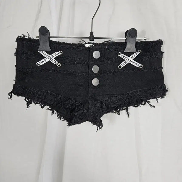[BUNJANG] Low-Waist Short Pants / 로우웨스트 숏팬츠