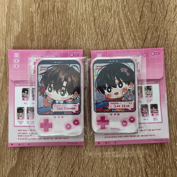 [BUNJANG] Mister Blue Pop-up Shop "Newlywed Special Application" Chanwoo Lee & Idam Lee Bundle Set Can Badges / 미블팝업 신혼부부특별전형 신특 캔뱃지 일괄 양도