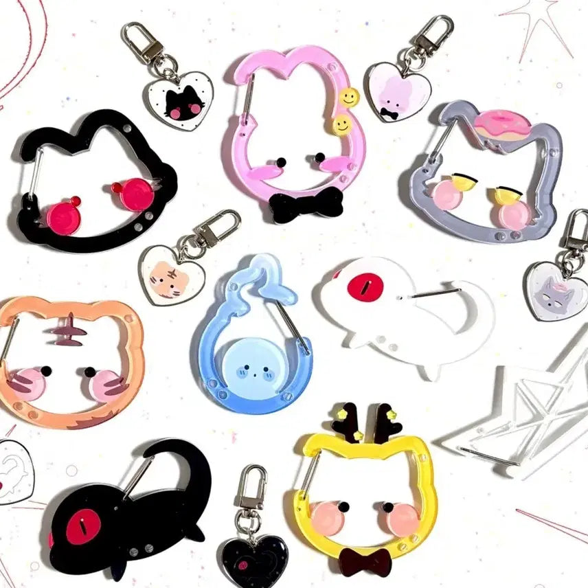 [BUNJANG] Oatmeal Carabiner Set / 오트밀님 카라비너 원가 판매