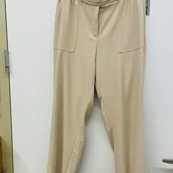 [BUNJANG] Beige Loose Fit Slacks / 베이지색 루즈핏 슬랙스