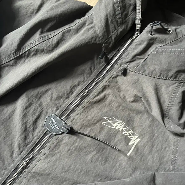[BUNJANG] Stussy Beach Shell Hood Windbreaker / 크림구매정품) 스투시 비치쉘 후드 바람막이