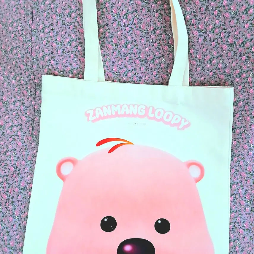 [BUNJANG] Zanmang Loopy Eco Bag / 잔망루피 (Zanmang Loopy) 에코백