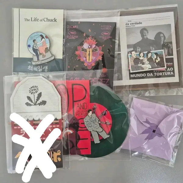 [BUNJANG] CGV Artist Badge Set (5 Types) / CGV 아티스트 뱃지 5종 일괄 (배송비 포함)