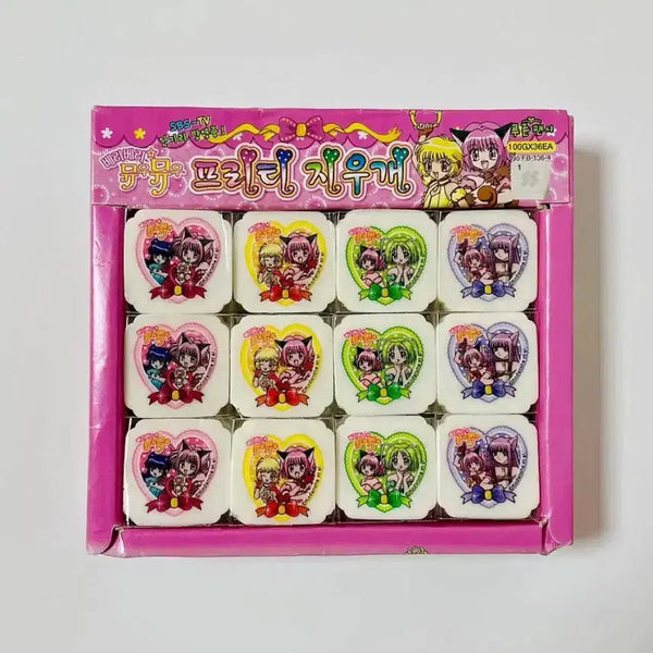 [BUNJANG] VeriveryMU MU Pretty Eraser Classic Stationery / 베리베리뮤우뮤우 프리티 지우개 고전문구