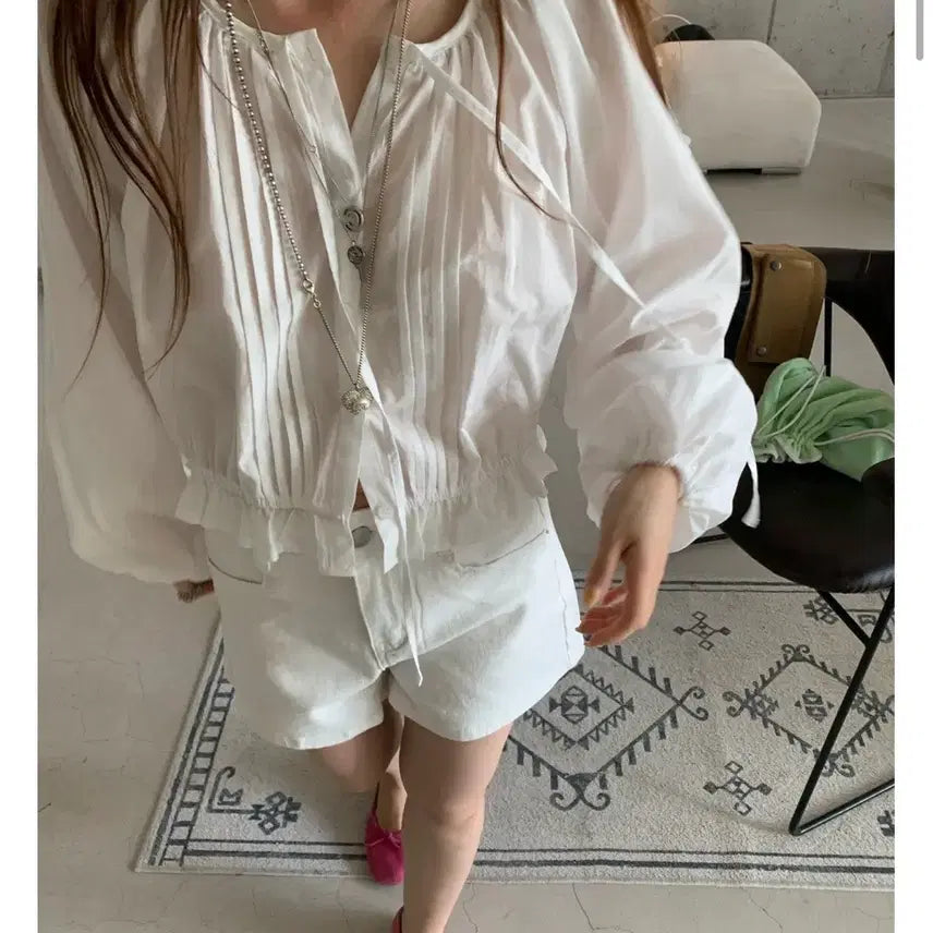 [BUNJANG] Pipin Shop Sand Blouse New / (새상품) 피핀샵 샌드블라우스