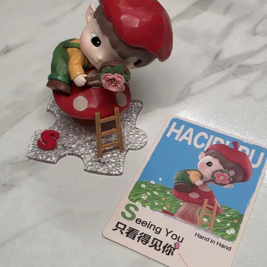 [BUNJANG] POP MART Hachipupu Holding Hands Figure / 팝마트 손에 손잡고 하치푸푸 피규어