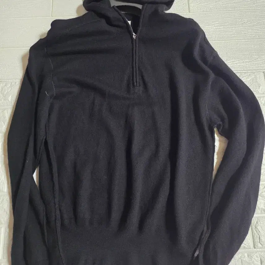 [BUNJANG] Burberry Men's Knit Hooded Zip-Up M Size / 버버리 남성 니트후드집업 m사이즈 팝니다