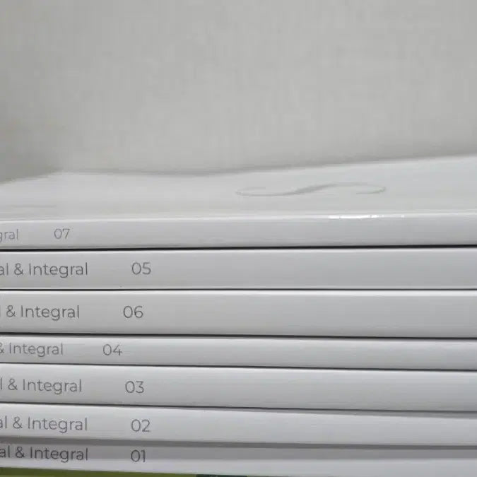 [BUNJANG] Song Jun Hyuk smooth Calculus Volumes 1-7 Textbook Set / 송준혁T smooth 미적분 1~7권