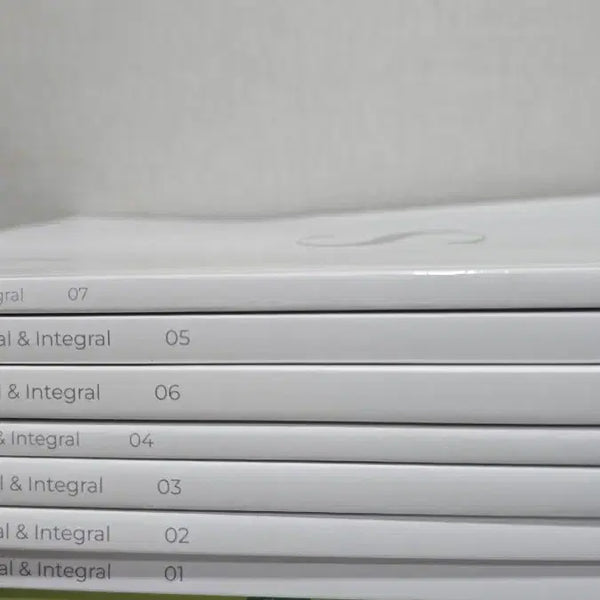 [BUNJANG] Song Jun Hyuk smooth Calculus Volumes 1-7 Textbook Set / 송준혁T smooth 미적분 1~7권