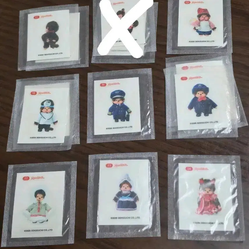 [BUNJANG] Monchhichi Fruit Jelly Sticker / 몬치치 과일젤리 띠부띠부씰