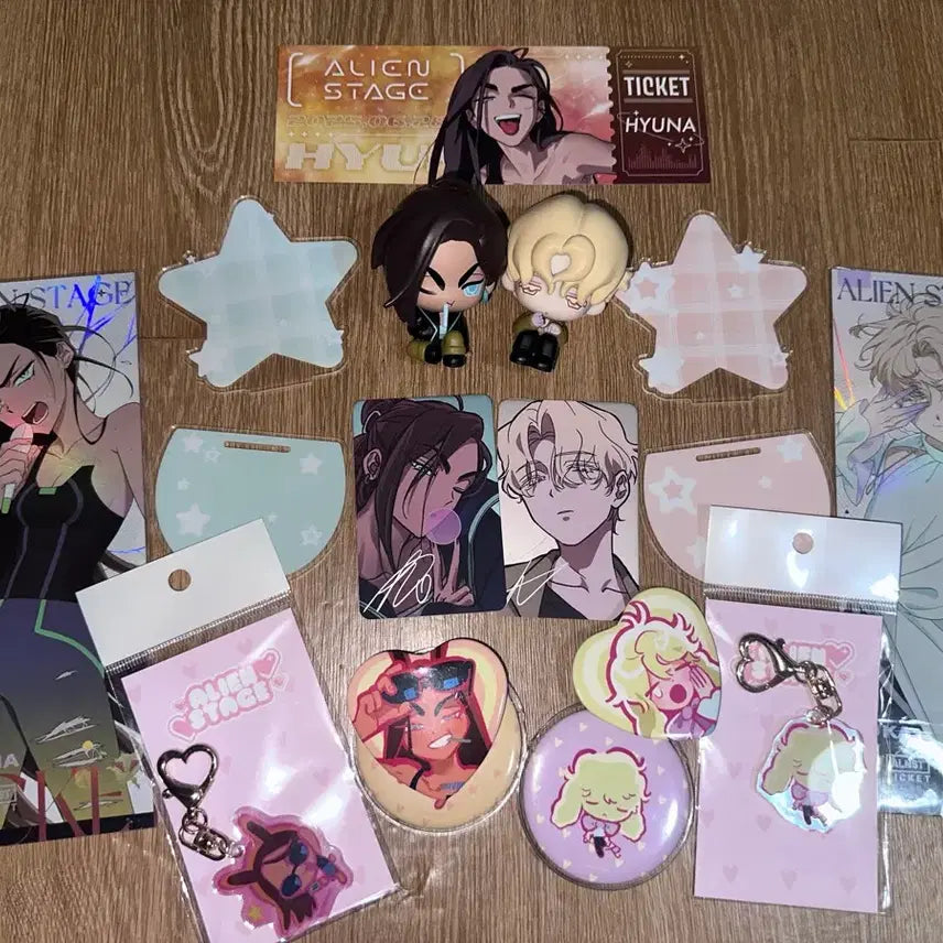 [BUNJANG] AStage Hyuna Luca Goods Bundle Set / 처분) 에이스테 현아 루카 굿즈 일괄