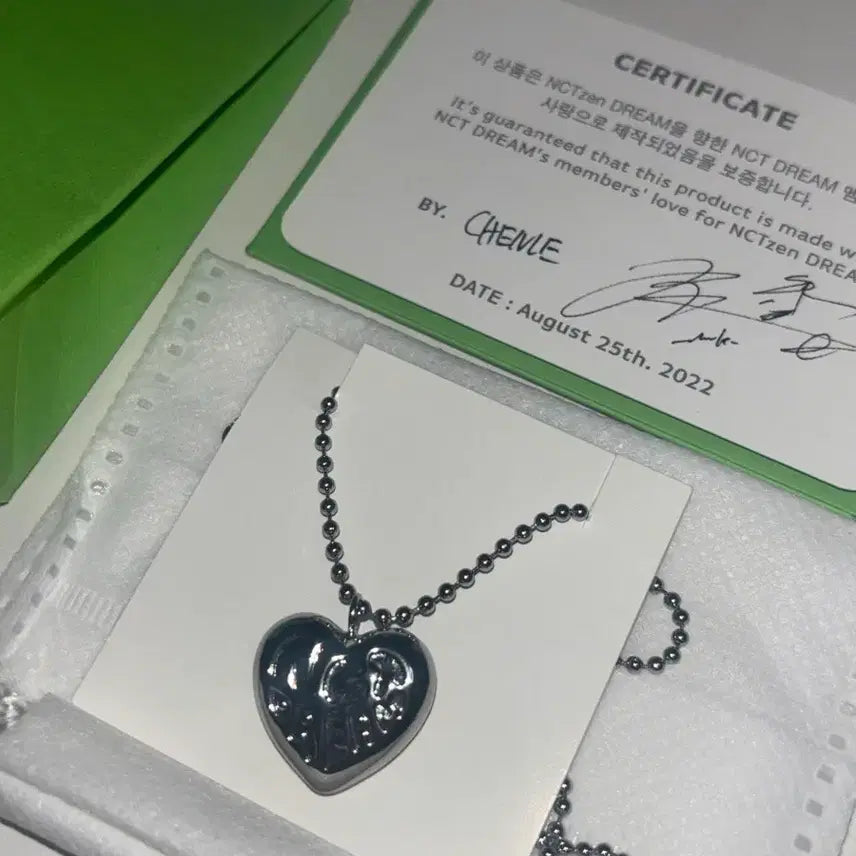 [BUNJANG] NCT Dream Chenle 6th Anniversary Necklace / 엔시티드림 6주년 목걸이 천러 nct dream chenle