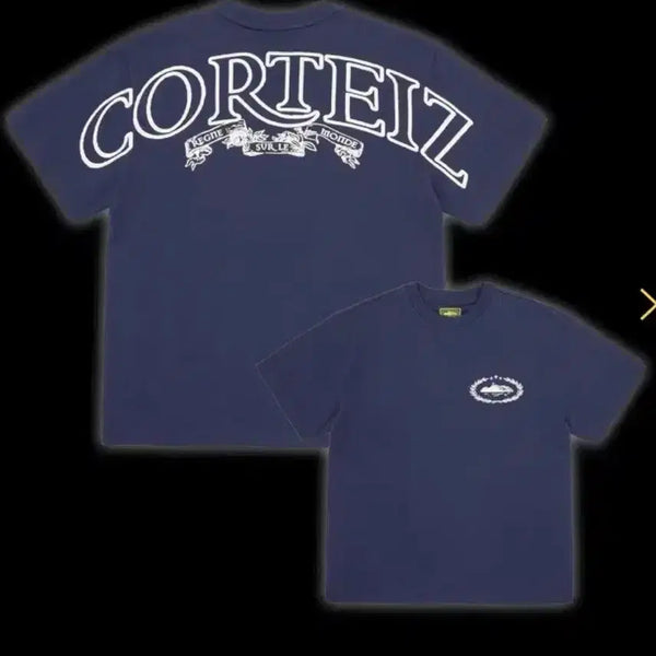 [BUNJANG] Corteiz Royal Heavyweight T-Shirt Navy L / Corteiz 로얄 헤비웨이트 반팔 네이비 L