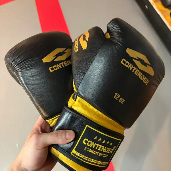[BUNJANG] Contender Ares Black 12oz Boxing Gloves / 컨텐더 아레스 블랙 CGG-109BK 12온스 복싱 글러브