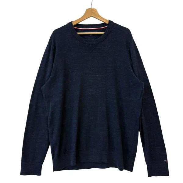 [BUNJANG] Tommy Hilfiger Knit Navy L / 타미힐피거 니트 네이비 L 정품