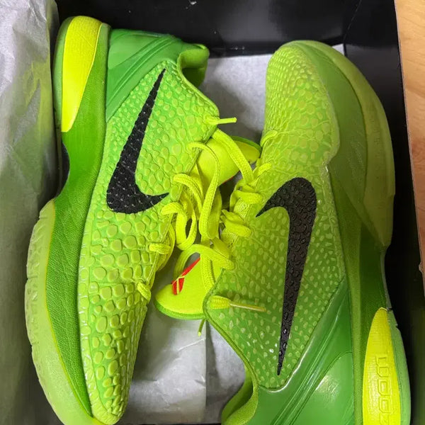 [BUNJANG] Nike Kobe 6 "Grinch" Men's Size 10.5 (290mm) / 나이키 코비6 그린치 290