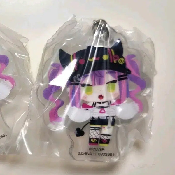 [BUNJANG] Tokoyami Towa Hololive Flat Marking Gacha Keyring / [판매] 토코야미 토와 가샤폰 가챠 홀로라이브 플랫 마킹 키링