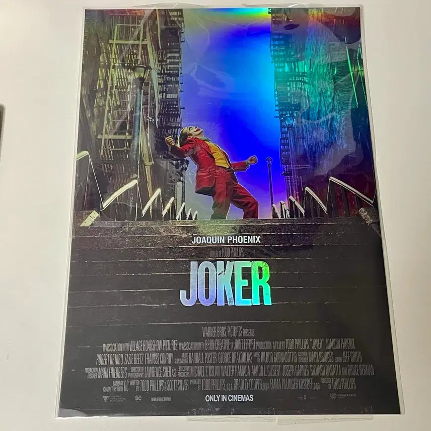 [BUNJANG] Joker 1 & The Nun Dolby Cinema Poster Set (A3) / 2종일괄)조커1/검은 수녀들 돌비 포스터 A3 Dolby
