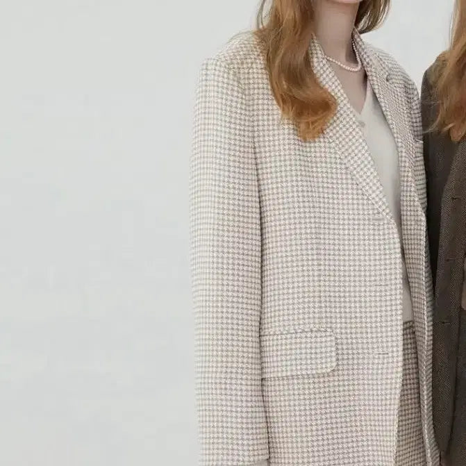 [BUNJANG] Grove Bella Skirt Caramel Check / 그로브 벨라 스커트 카라멜체크