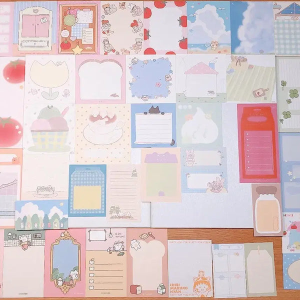 [BUNJANG] Design Set of 3 Memo Pads / 떡메 띵 떡메모지 띵 (3)