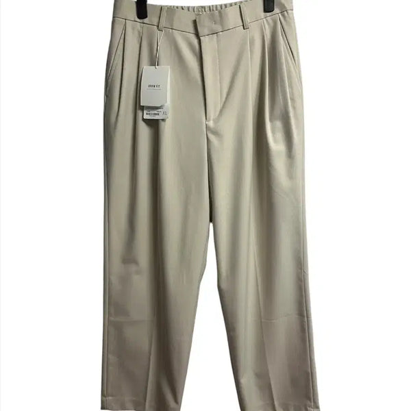 [BUNJANG] Drawfit 3-Pleat Wide Slacks Ivory XL / (새상품)드로우핏 3턱 와이드슬랙스 아이보리XL