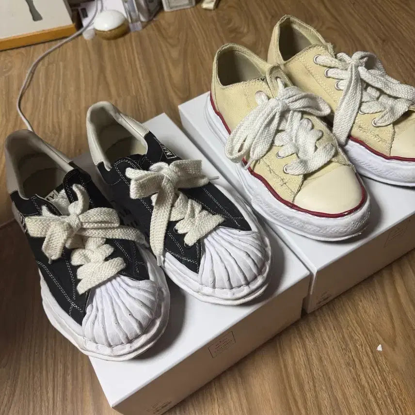 [BUNJANG] Mihara Yasuhiro Peterson Canvas Sneakers / 미하라 야스히로 스니커즈