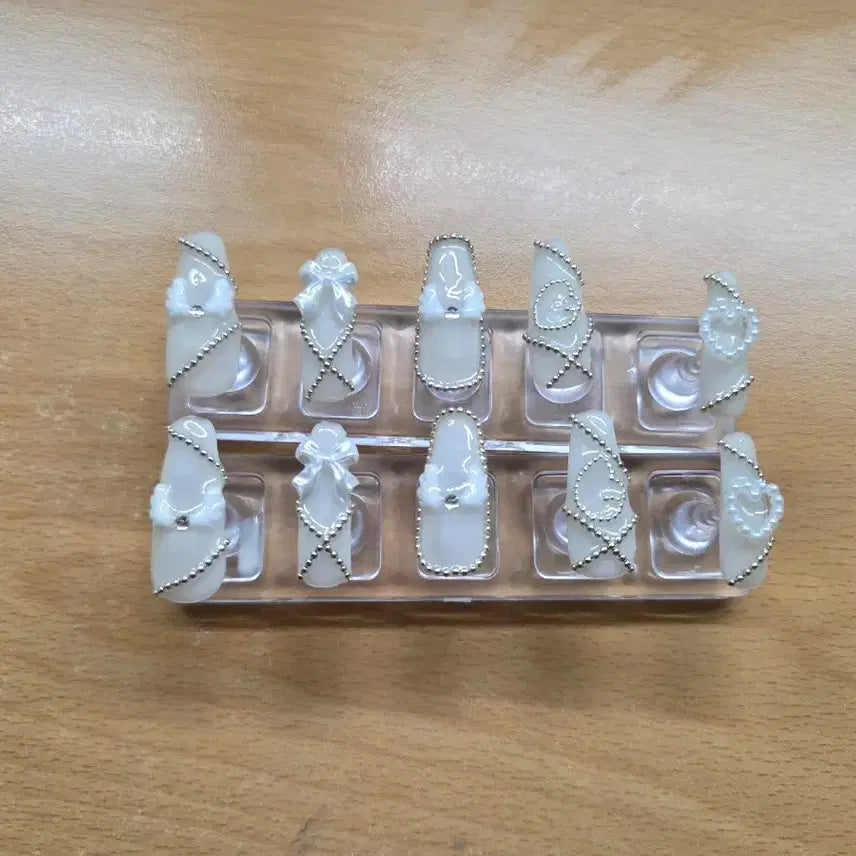 [BUNJANG] Handmade Nail Tips Set / 네일팁