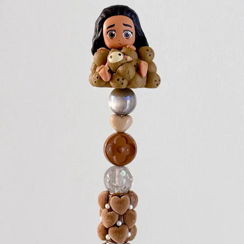 [BUNJANG] Disney Princess Moana Handmade Ballpoint Pen Figure / 디즈니프린세스 모아나 수제볼펜