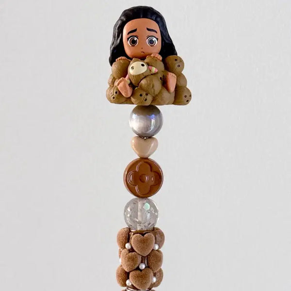 [BUNJANG] Disney Princess Moana Handmade Ballpoint Pen Figure / 디즈니프린세스 모아나 수제볼펜