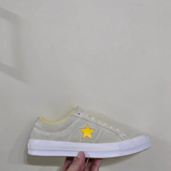 [BUNJANG] Converse One Star OX Low Pinstripe Vanilla Solar Yellow / [280] 컨버스 원스타OX 로우 핀스트라이프 바닐라솔라옐로우ㅡ최저가