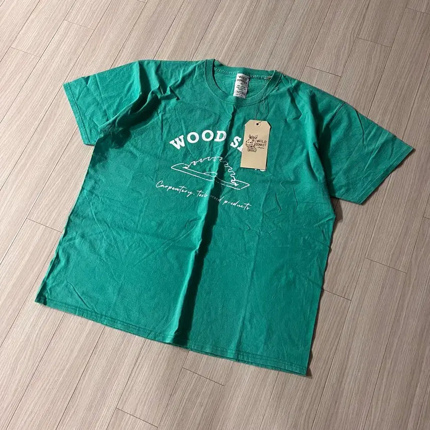 [BUNJANG] Wild Donkey Woodshop T-Shirt XL / 와일드동키 우드샵 XL
