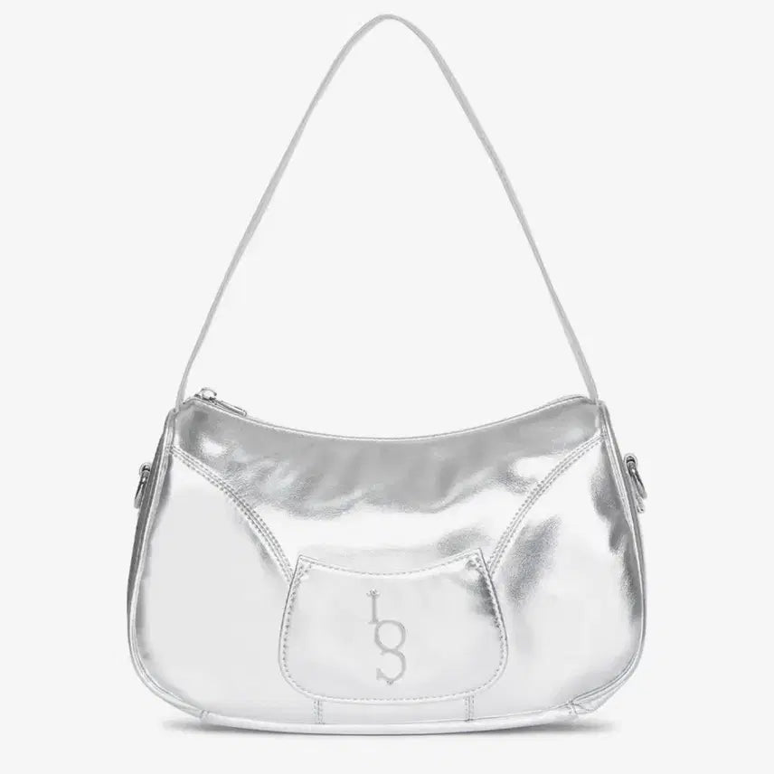 [BUNJANG] Illygo Silver Bag Crossbody Bag / 일리고 실버백 크로스백