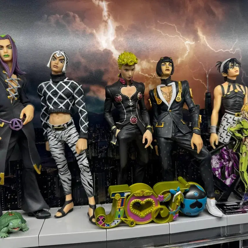 [BUNJANG] Banpresto JoJo's Bizarre Adventure Part 5 DXF Passione Guard Team Bundle Set / 반프레스토 죠죠의 기묘한 모험 dxf passione 5부 호위팀 일괄