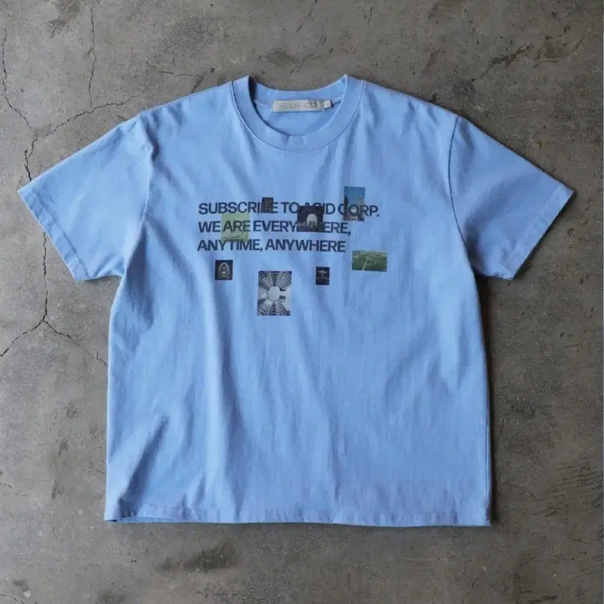 [BUNJANG] Slowacid Short Sleeve T-Shirt / 슬로우애시드 반팔 티셔츠