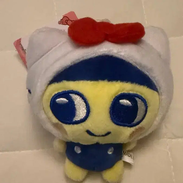 [BUNJANG] Tamagotchi Mamechi Hello Kitty Collaboration Doll Keychain (New) / (새상품) 다마고치 마메치 헬로키티 콜라보 인형 키링