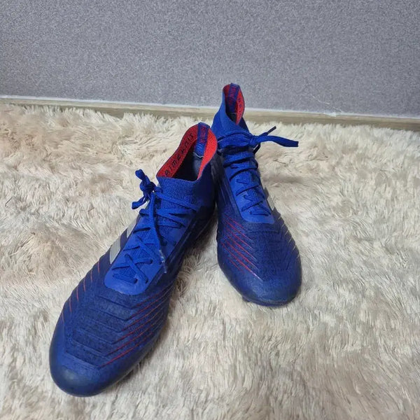 [BUNJANG] Adidas Predator Football Boots Blue Red / 아디다스 프레데터 축구화 블루 레드