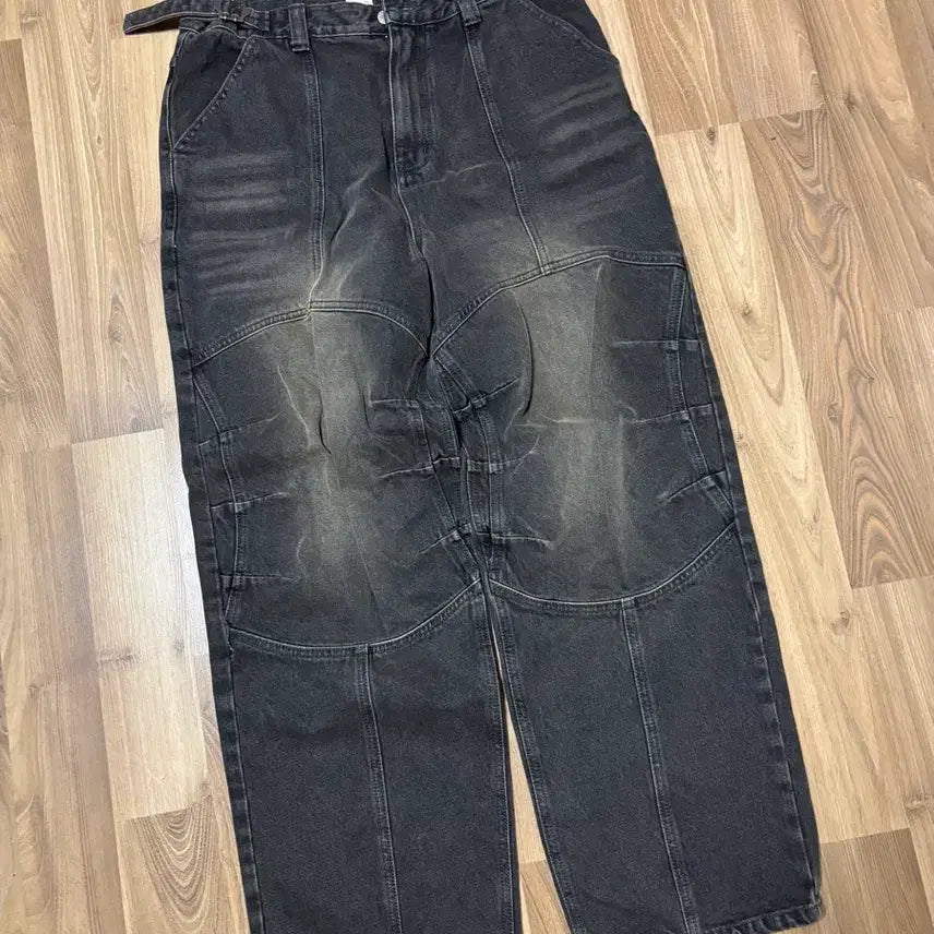 [BUNJANG] Arkham Biker Denim Pants 2 / 아캄 바이커 데님팬츠 2