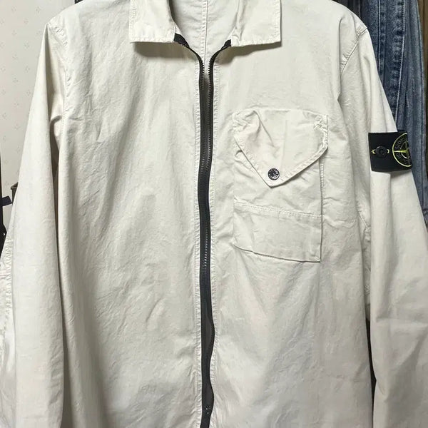 [BUNJANG] Stone Island Jacket Beige XL / 스톤아일랜드 자켓 베이지 XL