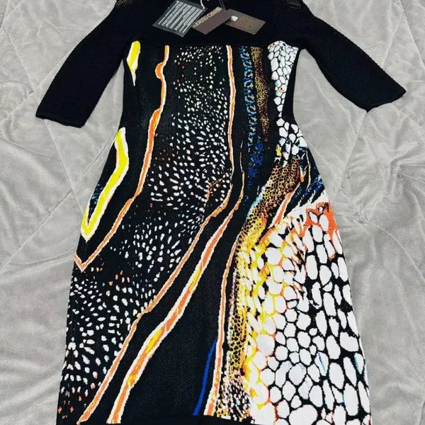 [BUNJANG] Roberto Cavalli Midi Dress / 로베르토 카발리 원피스 새상품 "정품"