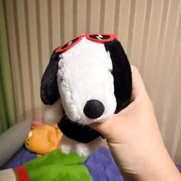 [BUNJANG] Snoopy Sunglasses Plush Keychain / 스누피 선글라스 인형 키링