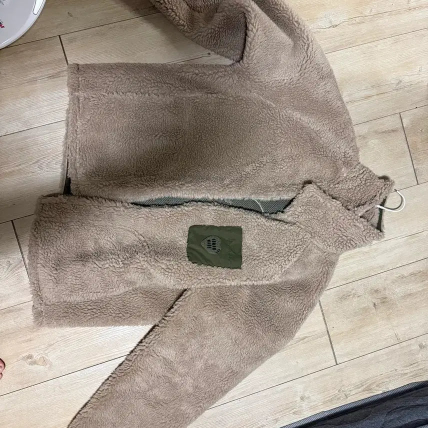 [BUNJANG] Human Made Fleece Jacket Beige L / 휴먼메이드 후리스 L