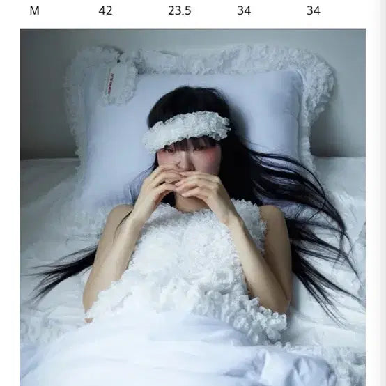 [BUNJANG] Unknownblue Full Lace Top (White) / unknownblue 언노운블루 FULL LACE TOP (WHITE)